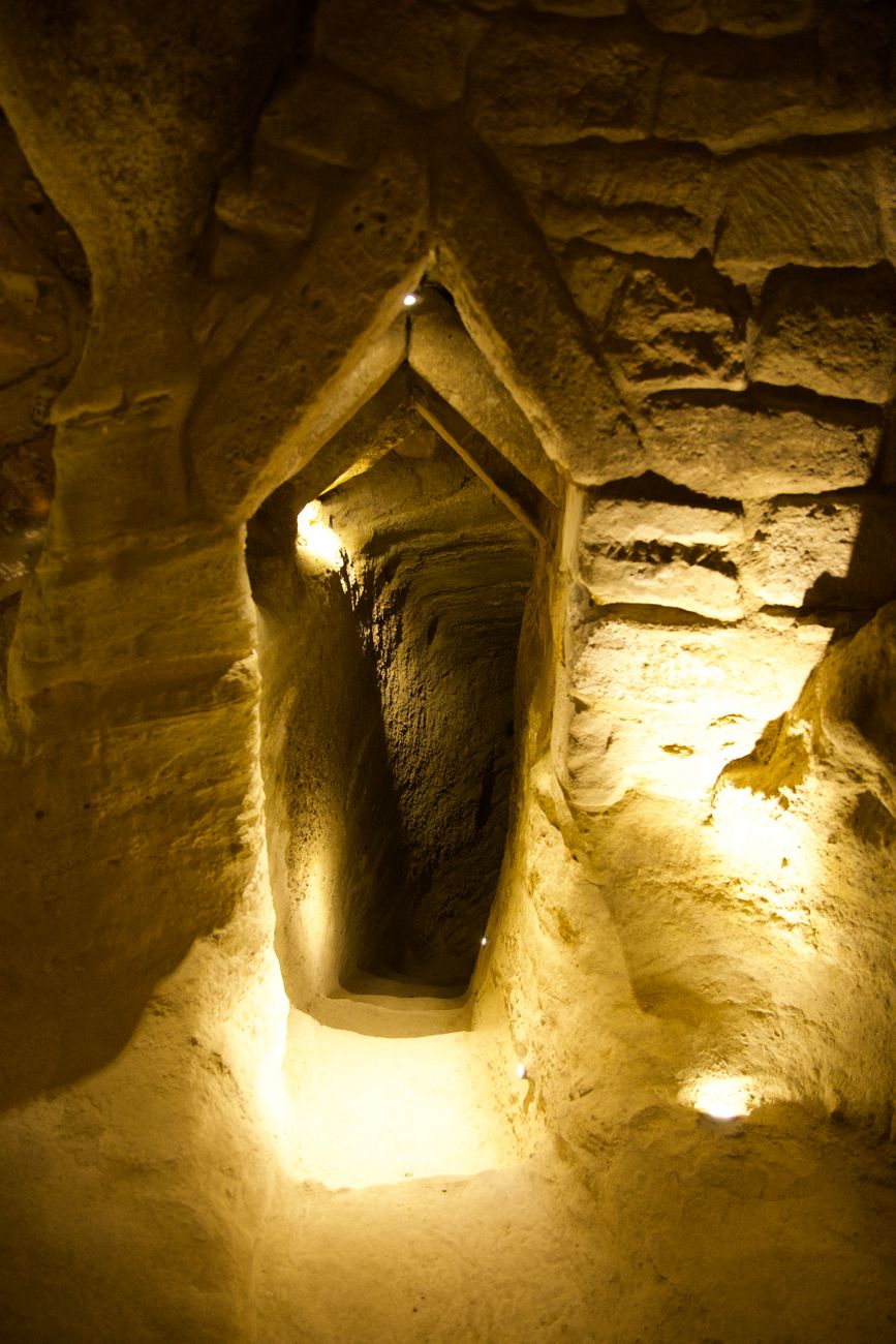 The Underground City of Derinkuyu in Cappadocia architectural features